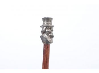 Early 1900 Uncle Sam Swagger Stick Or Pointer