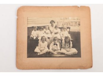 Antique Flanigan Family Photograph 1917