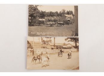 2pc Sandy Creek Centennial NY 1925 Post Cards