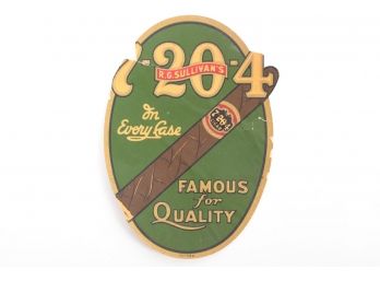 R.G Sullivans Vintage Cigar Decal