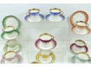 20 Royal Copenhagen Demitasse Cups With Saucers Beautiful Set