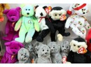Large Group Of 52 Un-searched Beenie Babies Rare? New