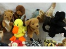 Large Group Of 45 Un-Searched Beanie Babies Rare?