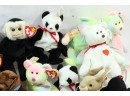 Large Group Of 48 Un-Searched Beanie Babies Rare?