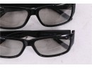 8 Pairs Of 3D Cinema Glasses For 3D TVs LG & Vizio