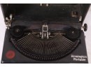 Vintage Remington Portable Model 1 Pop-Up Typewriter W/Case