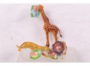 Group Of Hard Plastic Animal Toys