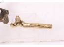 Vintage Brass Squirrel Nut Cracker & Eagle Figurine