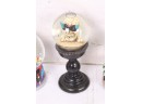 Group Of 3 Snow Globes Lord & Taylor And Skull