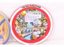 Group Of 3 Vintage Trays 1984 McDonald's Olympic, Vicks 75th Anniversary & 1982 Coca Cola Worlds Fair
