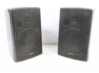 Pair Of Vintage Advent Calypso Quality 2-Way Indoor Outdoor Speakers