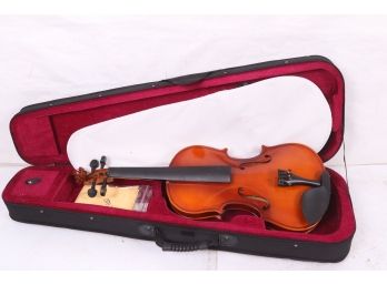 Mendini By Cecilio 4/4MV50092D Varnish Violin, 4/4 Full Size