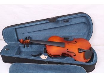 Mendini 15-Inch MA350 Satin Antique Solid Wood Viola With Case