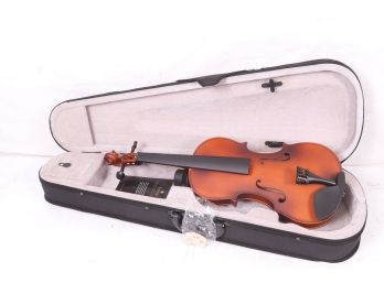 Mendini By Cecilio Violin Varnish, 4/4 MV300 Satin Antique