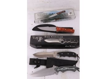 Group Of 3 Frost Cutlery Knives