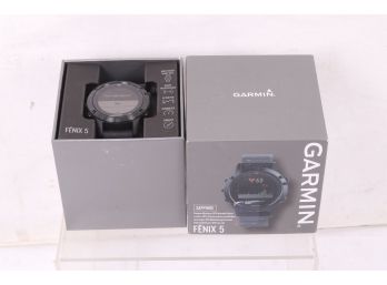 Garmin Fenix 5 Plus Sapphire Crystal Smartwatch - Black