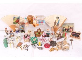 Large Of Of Misc. Collectible/Antique Junk Drawer Items Knick Knacks