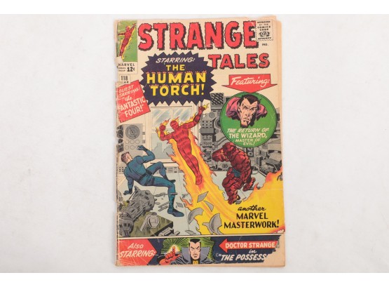 Strange Tales 118 Comic Book Key Issue First Dr. Strange Cover Low Grade
