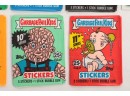 Lot Of Empty Garbage Pail Kids Wrappers