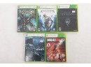Lot Of 5 X-box 360 Games Including Bioshock