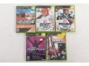Lot Of 5 X-box Games Including Rainbow 6
