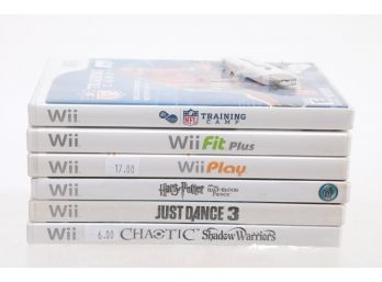 Lot Of 6 Wii Games Including Chaotic