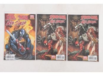 Lot Of 3 Spiderman Red Sonja Comic Books