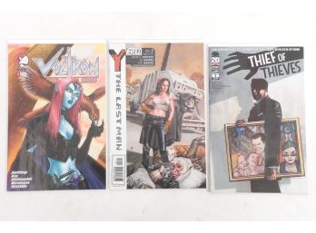 Lot Of 3 Comic Books Voltron 1 Y The Last Man 2 Thief Of Thieves 1