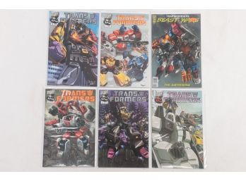 Lot Of Transformers Comic Books
