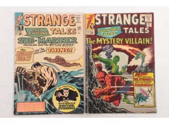 Strange Tales 125 And 127 Comic Book Lot