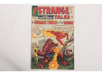 Strange Tales 116 Comic Book Key Issue First Thing X-over Complete Book