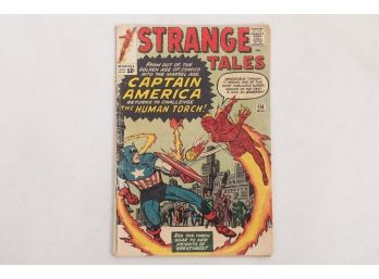 Strange Tales 114 Comic Book Key Issue 3rd Dr. Strange And Captain America Complete Book
