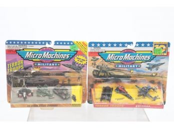 Lot Of Two Micro Machines Military Both Packages Are Opened