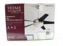Home Decorators Windward IV 52'LED Indoor Brushed Nickel Ceiling Fan