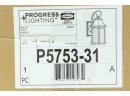 Progress Lighting P5753-31 Traditional/Classic 1-100W Med Wall Lantern, Black