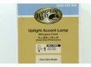 Vintage Style Uplight Accent Lamp Mahogany Finish 5 X 10