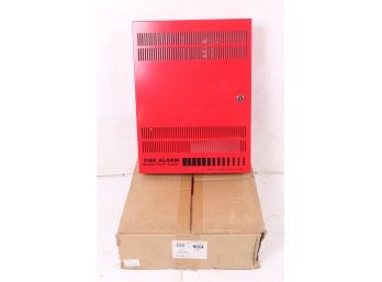 2 Fire Alarm Power Supply NAC Edwards Signaling EBPS10A 10Amp Booster Red