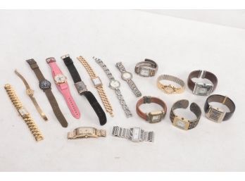 Lot Mostly Newer Wristwatches