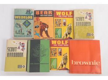 Lot Various Scouting Books