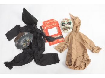 Lot Halloween Masks Outfits And Related