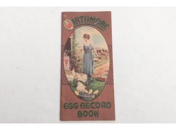 1923/24 Wirthmore Feeds Egg Record Booklet