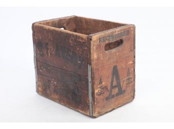 Early 1900 S. F. Avery Soda Crate