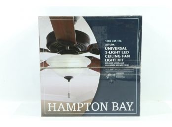 Hampton Bay Altura LED Universal Ceiling Fan Light Kit 91169 New
