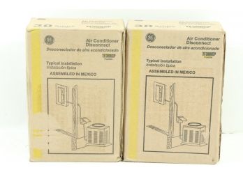 2 GE 30-Amp 120/240-Volt Fused AC Disconnect (TF30RCP) New