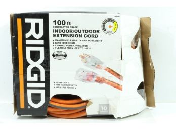 RIDGID 866886 100 Ft. 10/3 Extra Heavy-Duty Extension Cord For Repair