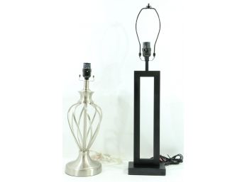 Pair Of Misc. Table Lamps