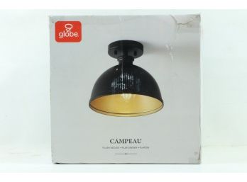 Globe Electric Campeau 1-Light Matte Black Pendant