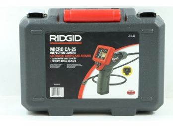 Digital Inspection Camera RIDGID Micro CA-25 Hand Held Lighted 4' Reach Carry