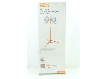 HDX 1200-Watt Halogen Tripod Work Light