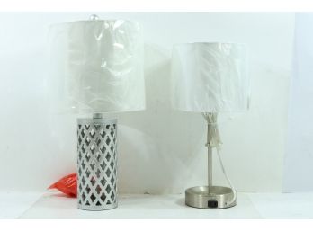 Pair Of Safavieh Designer Table Lamps Rorie